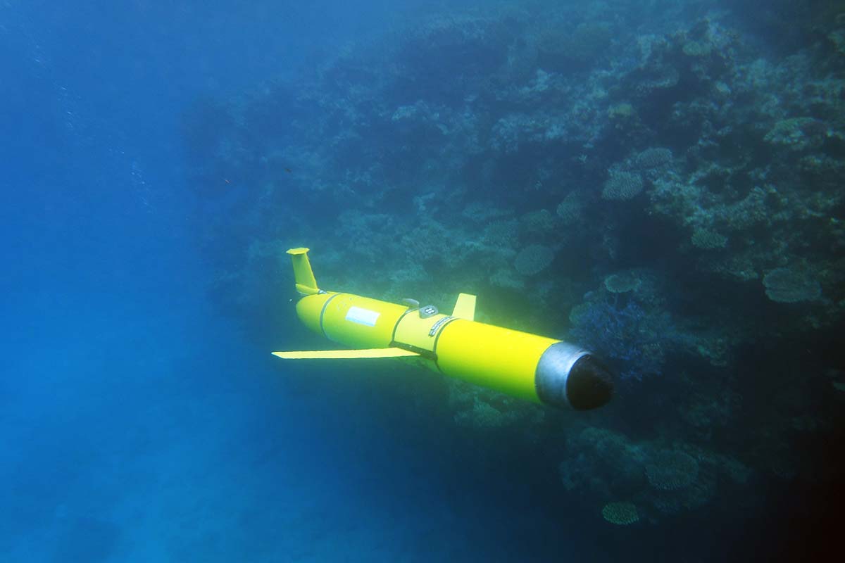 IMOS ocean gliders help monitor the warming ocean temperatures on the Great Barrier Reef